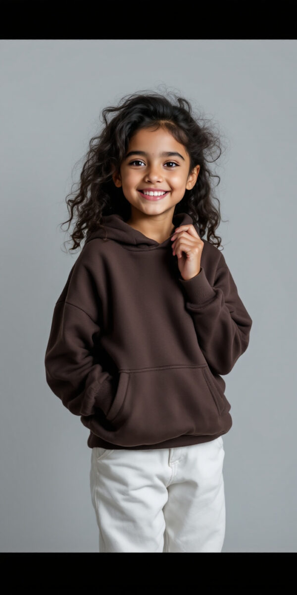 Plain Hoodie Sweatshirt - Image 11