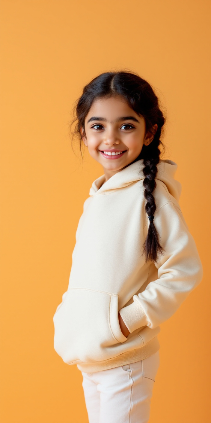 Plain Hoodie Sweatshirt