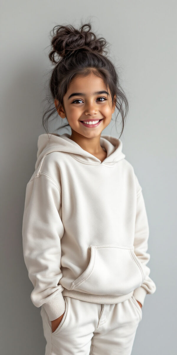 Plain Hoodie Sweatshirt - Image 5