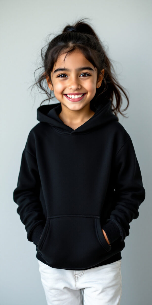 Plain Hoodie Sweatshirt - Image 7
