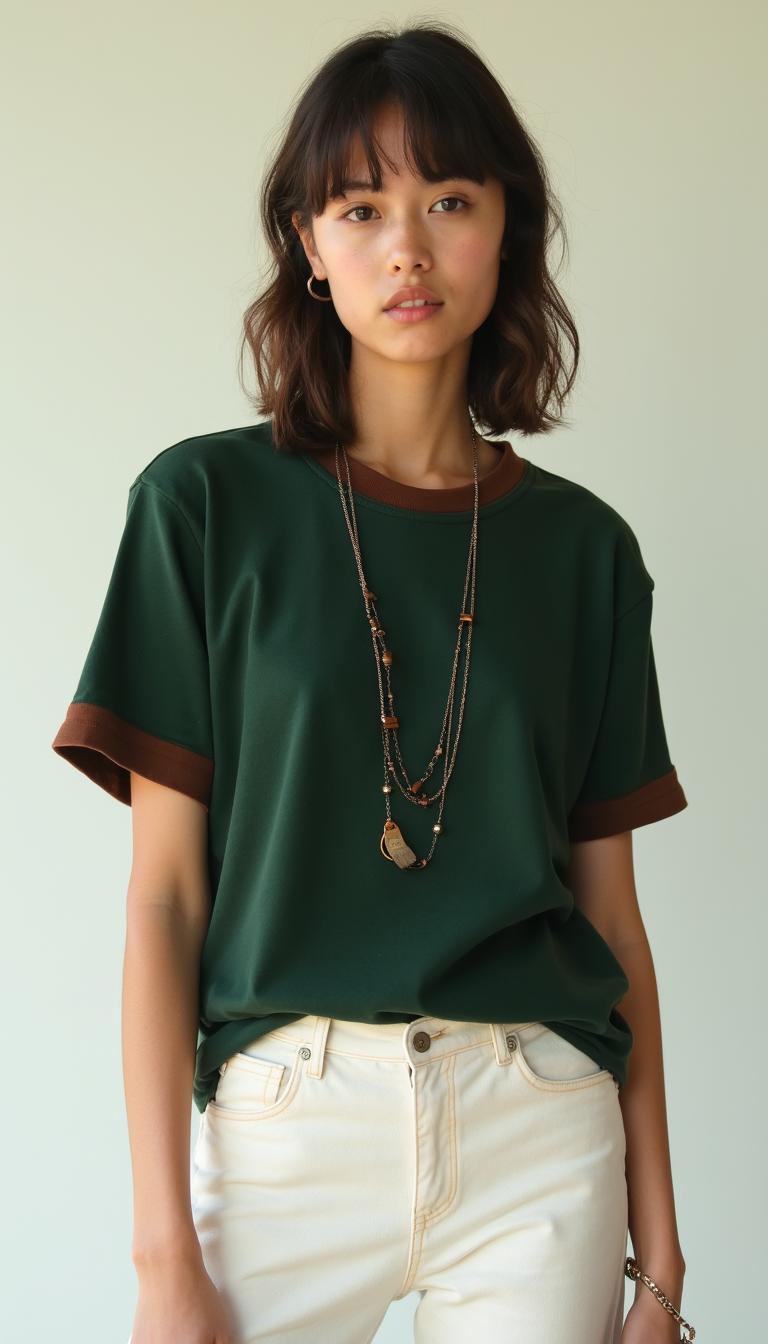 Women's Double Layer T-Shirt