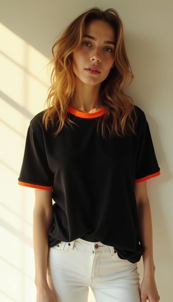 Women's Double Layer T-Shirt - Image 5