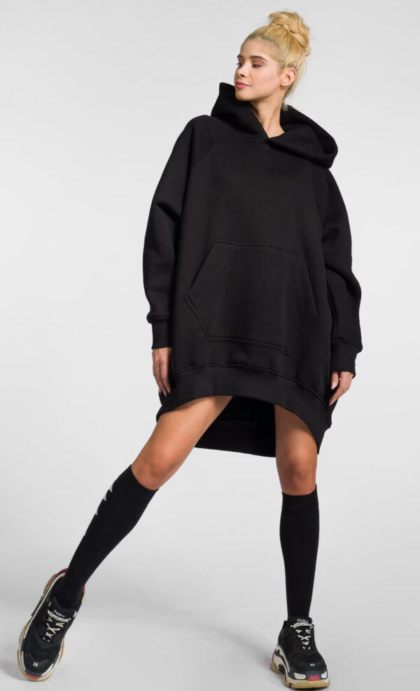 Oversized T-shirt, long hoodie