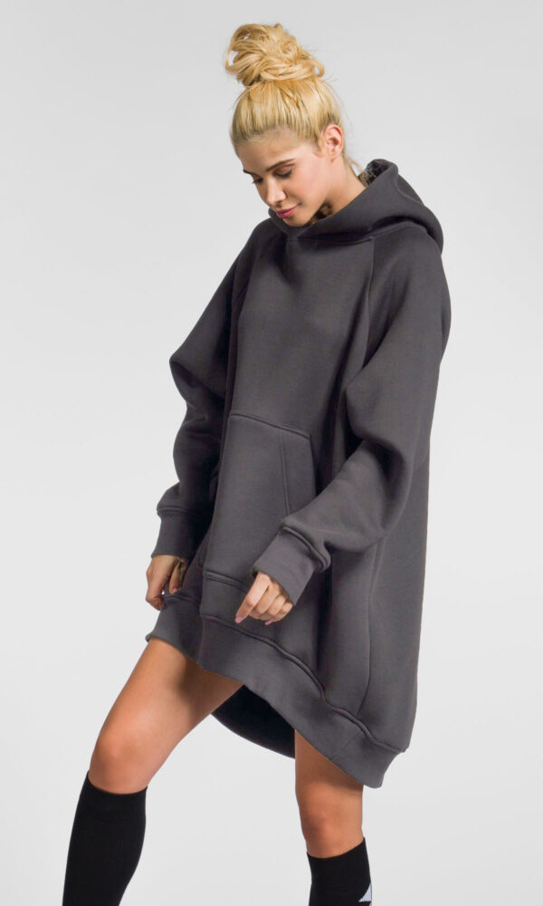 Oversized T-shirt, long hoodie - Image 3